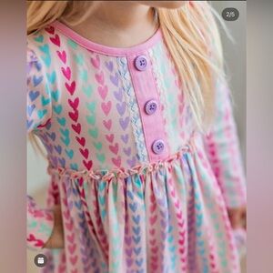 Love Millie Clothing Co Heart Dress